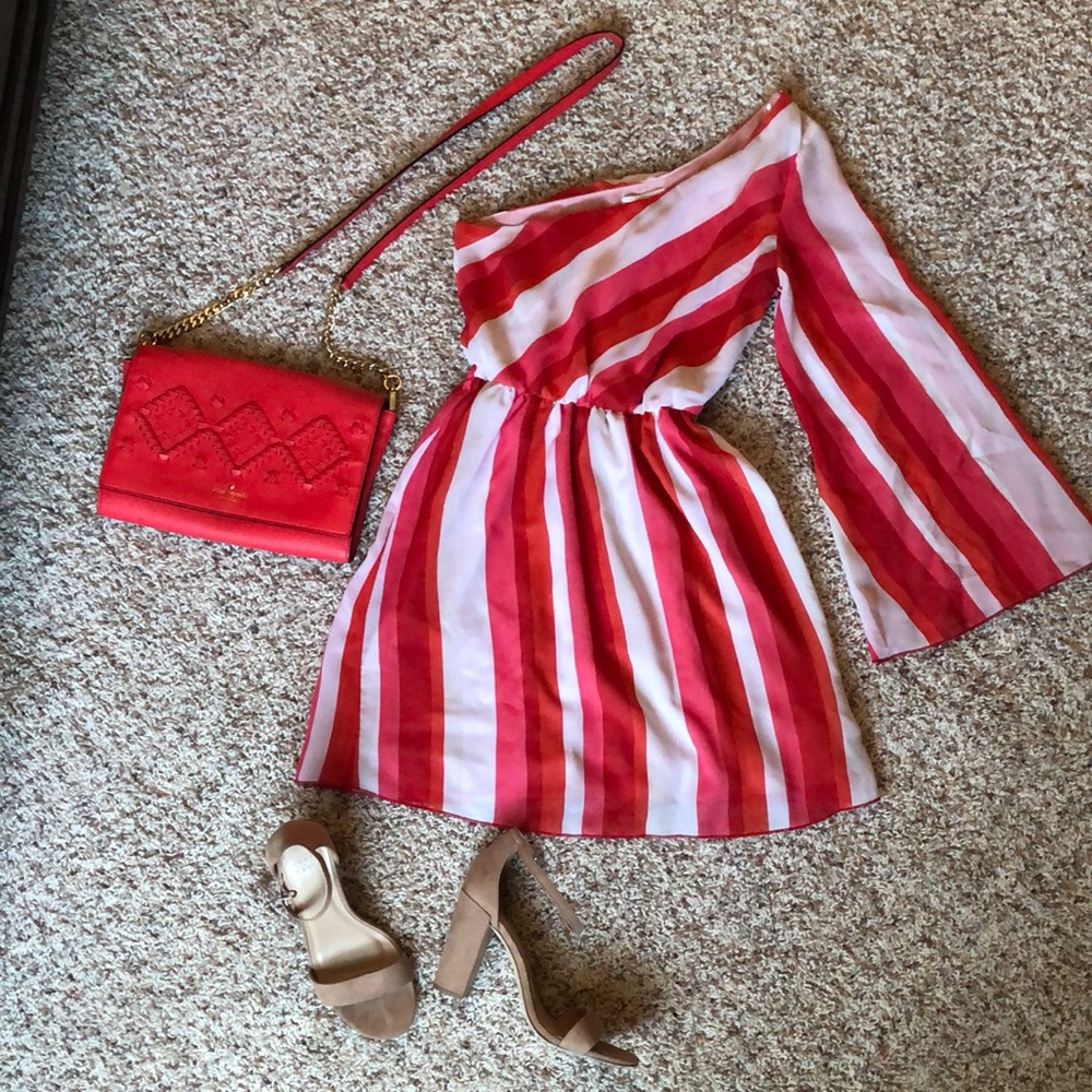 Gianni Bini One Shoulder Mini Dress